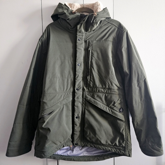 Relwen Other - Rare Relwen Men's Size L Olive Green Hooded Parka Coat